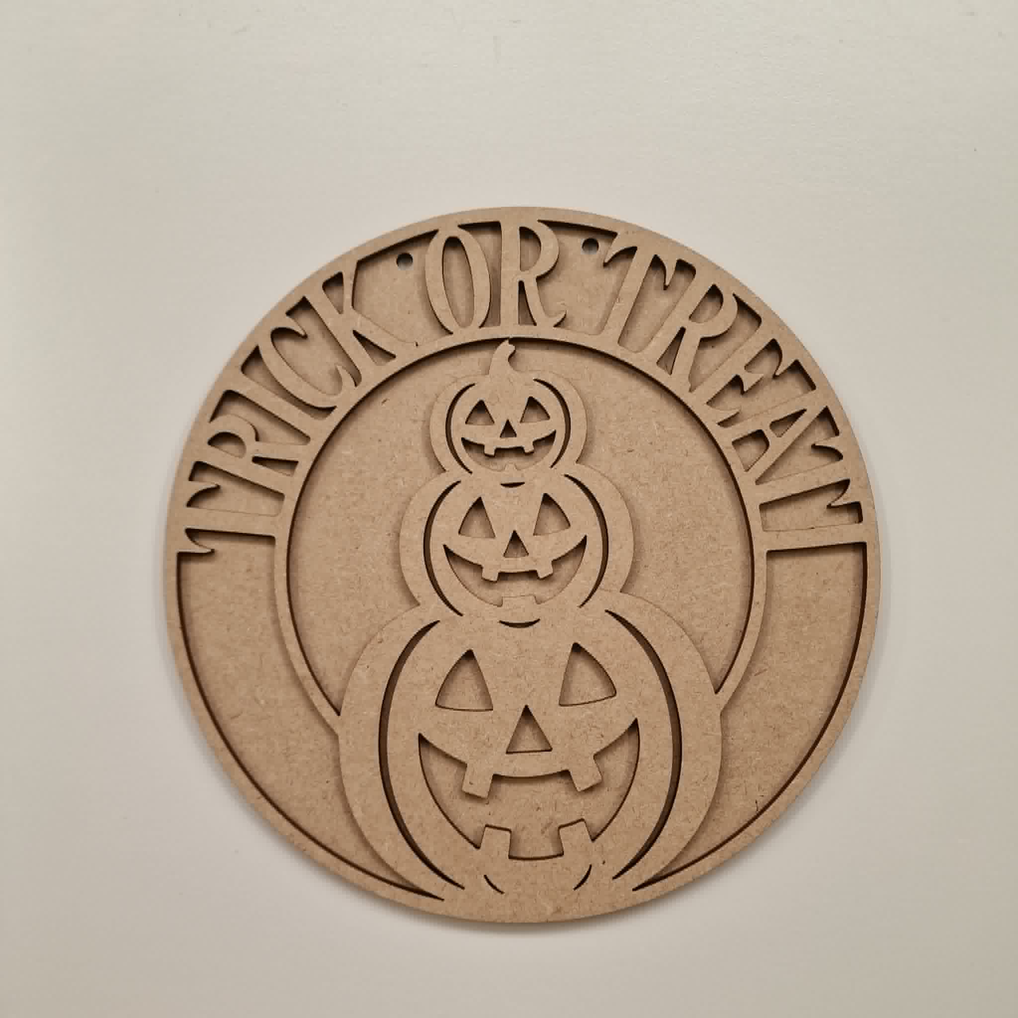Trick or treat 3 pumpkin 20cm round - Image 2