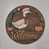 Welcome Santa goose and pumPkin 23