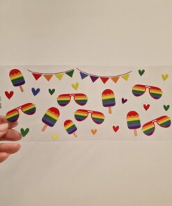 Alternative view of UV DTF – WRP 159 - Libbey wrap Pride