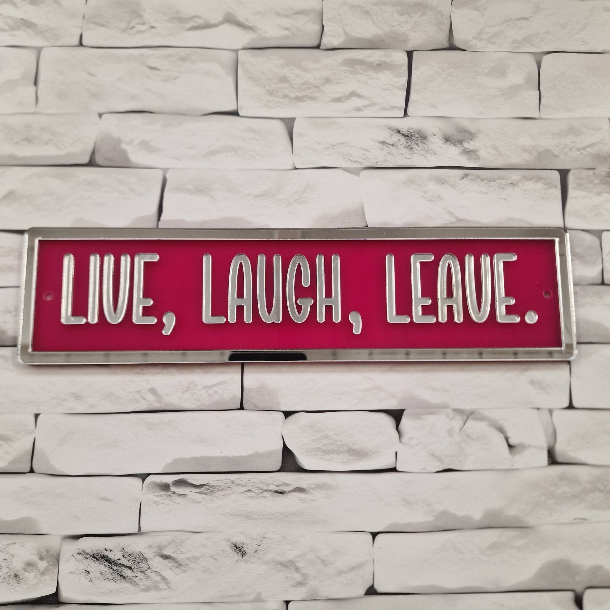 Text with edge - Acrylic 30cm & 40cm - Image 45