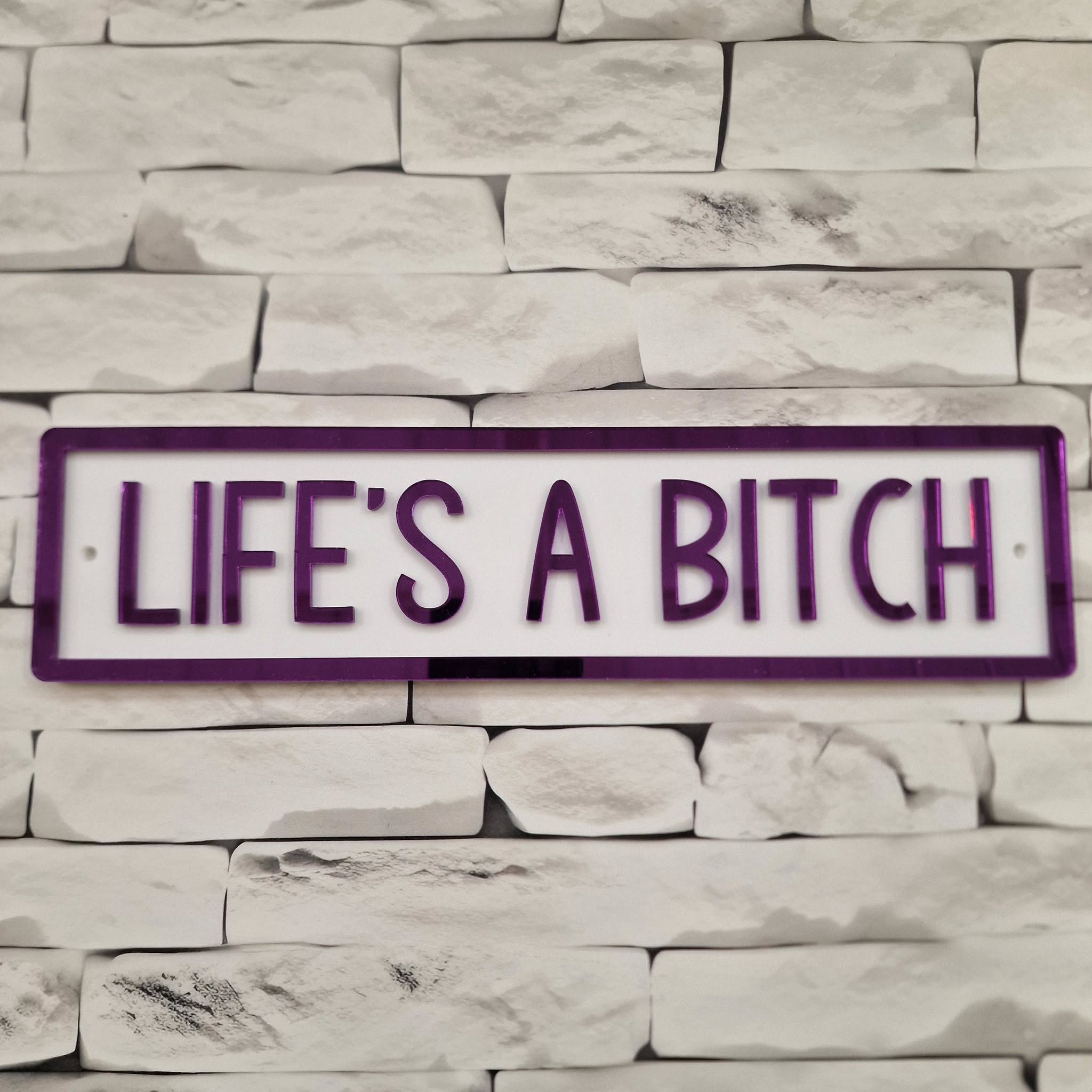 Text with edge - Acrylic 30cm & 40cm - Image 3