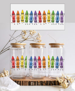 UV DTF – WRP 181 - Crayons