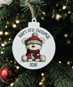Banys first christams teddy