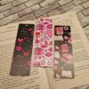 Pink and Black Smut Bookmarks - 3 designs