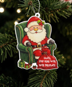 UV DTF – C 068 Santa in armchair decal 9cm