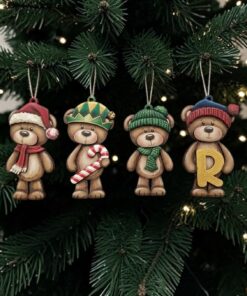 Christmas Bear Baubles