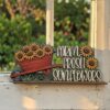 Farm Fresh Sunflowers on base