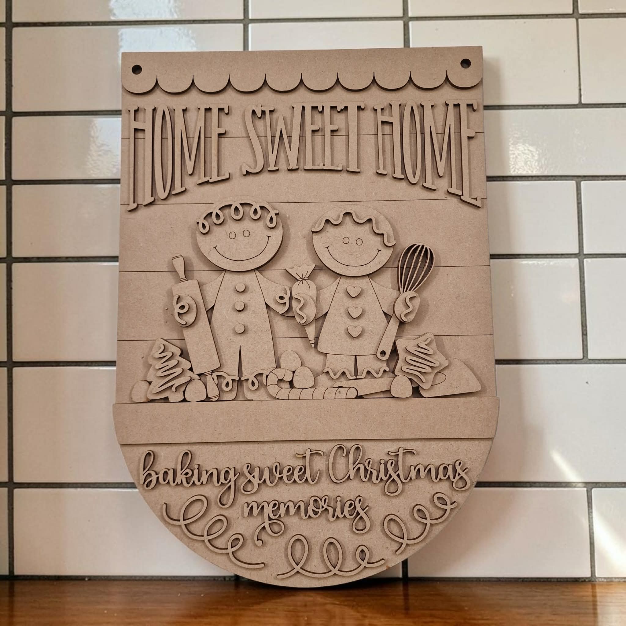 Flag & Circle Interchangeable - Gingerbread Cookie - Image 4