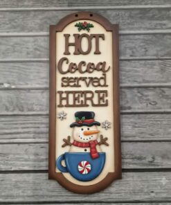 Hot Cocoa Snowcup tall frame