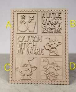 Alternative view of Large Frame interchangeable - Witch Magic