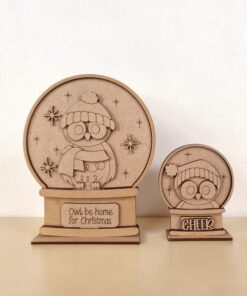 Snowglobe Interchangeable - Owl Cheer - Image 3