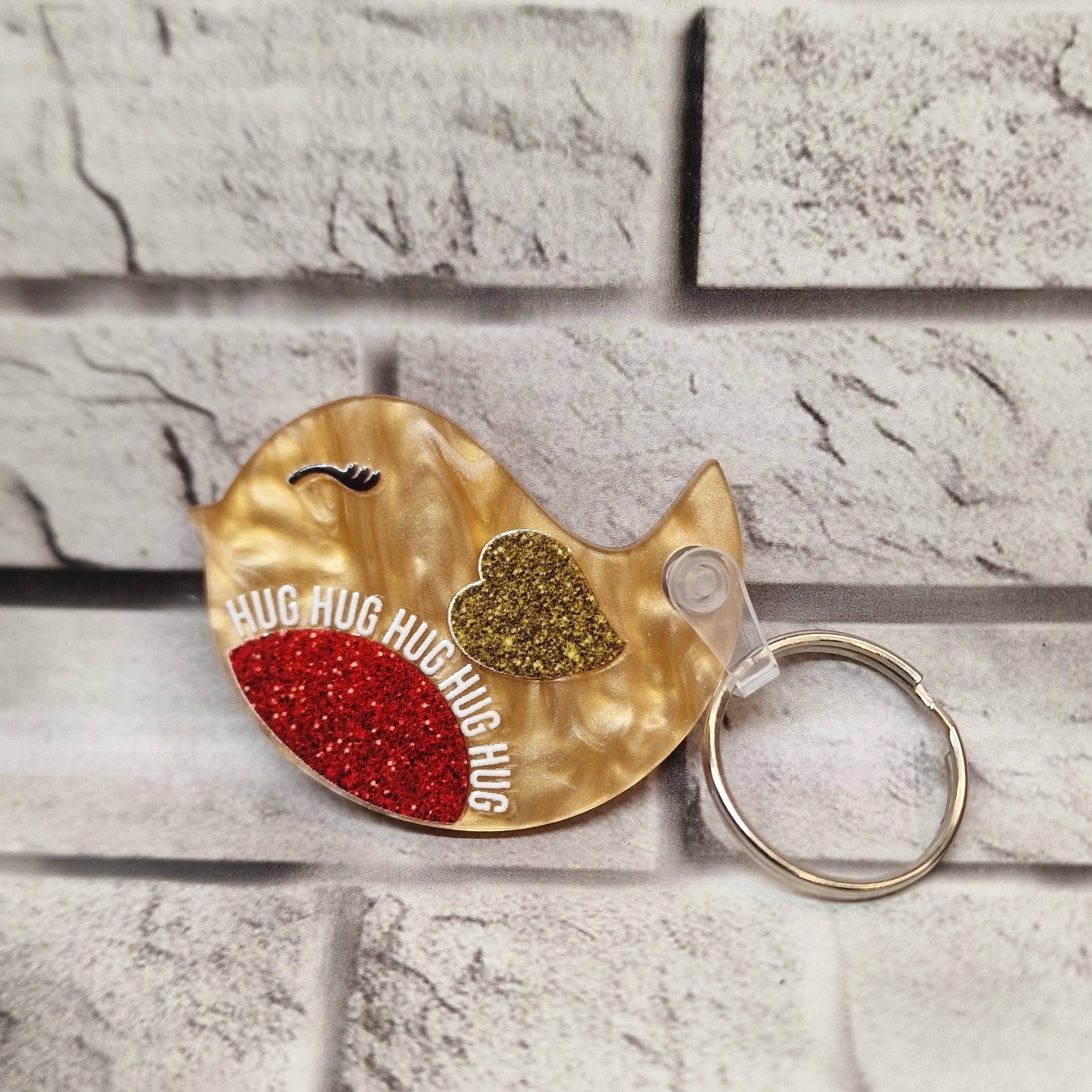 Robin Hug Keyrings - Image 5