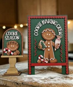 Interchangeable spot frames - Gingerbread Cookie