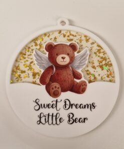 UV DTF – C 066 Teddy on Fleck bauble - Image 9