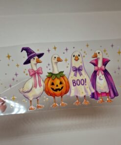 Alternative view of UV DTF – WRP 189 - Halloween goose