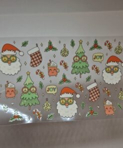 UV DTF – WRP 195 - Santa