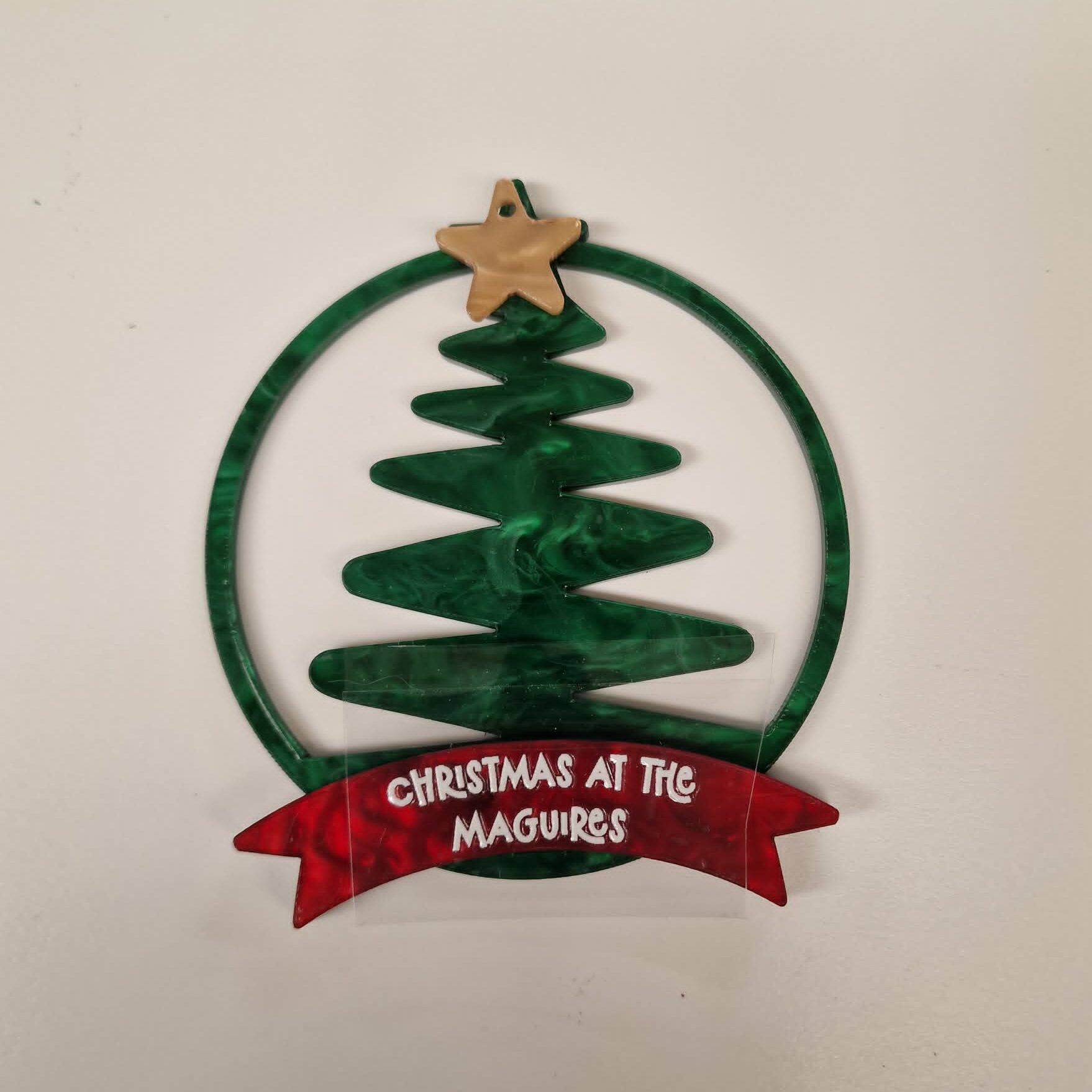 Zig Zag Tree Circle