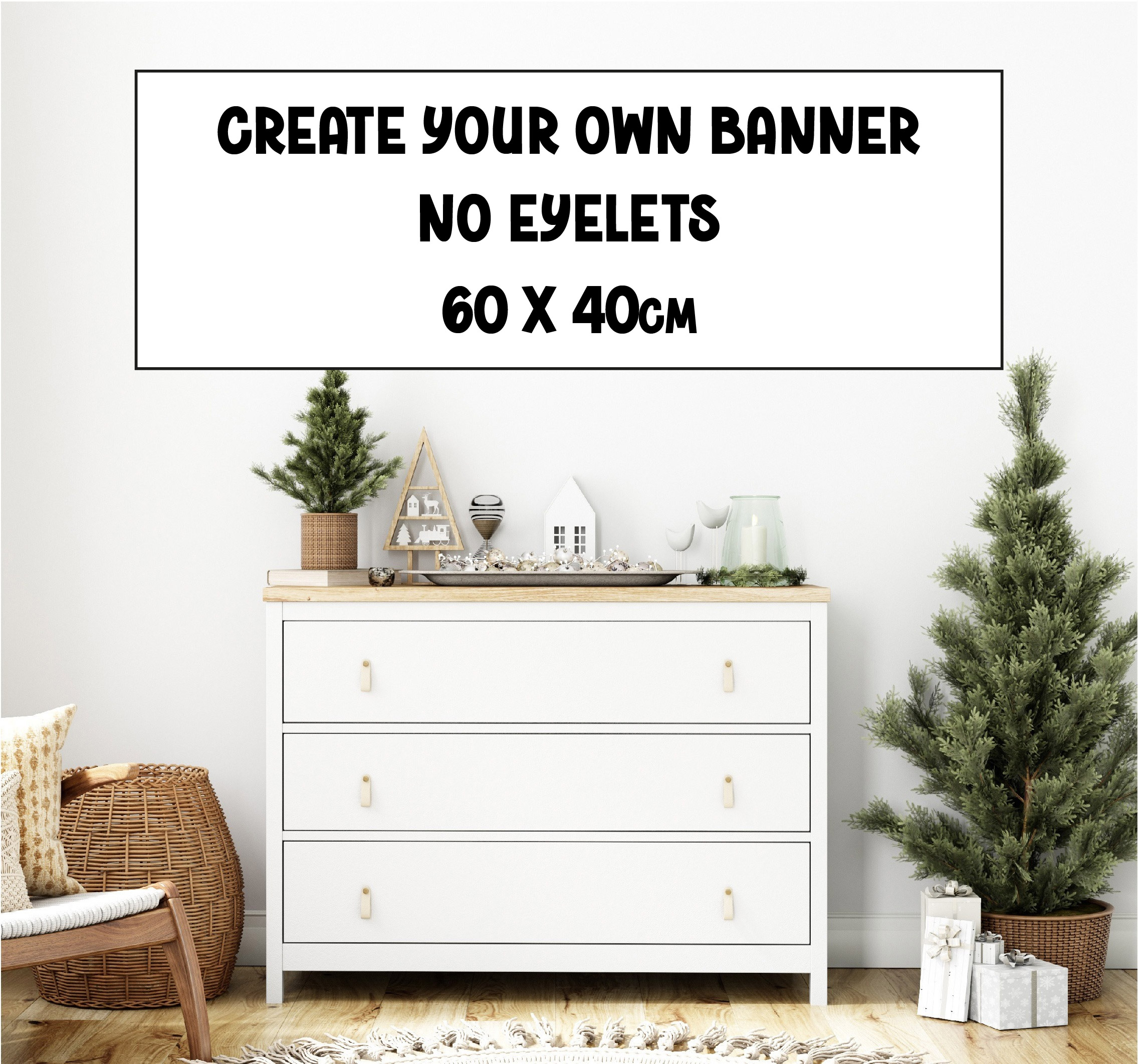 Print on Demand - Banner 60 x 40cm no eyelets