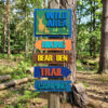 Wild Area hanging plaque