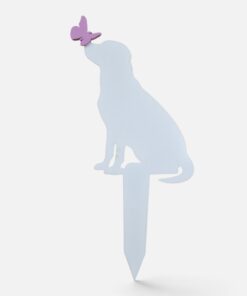 Alternative view of Grave marker - Dog with Butterfly