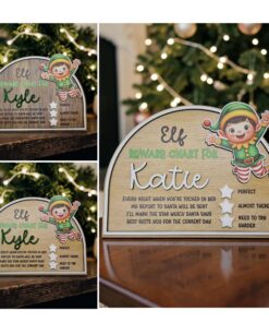 Elf Reward chart layered arch