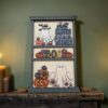 Bookcase interchangeable - Floral Ghost