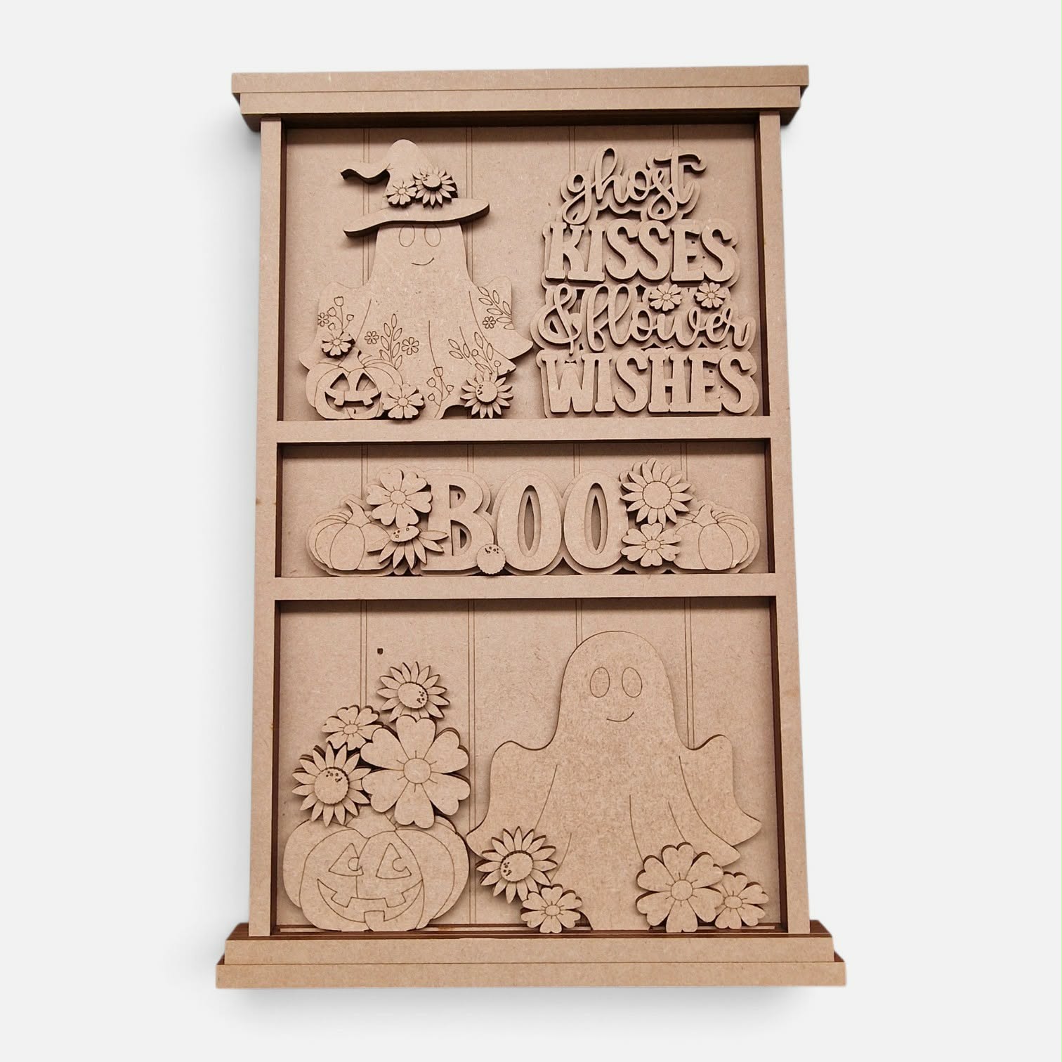 Bookcase interchangeable - Floral Ghost