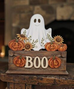 Box & Banner Interchangeable - Flower Ghost
