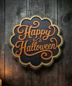 Happy Halloween 30cm frilly