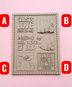 Alternative view of Large Frame interchangeable - Flower Ghost