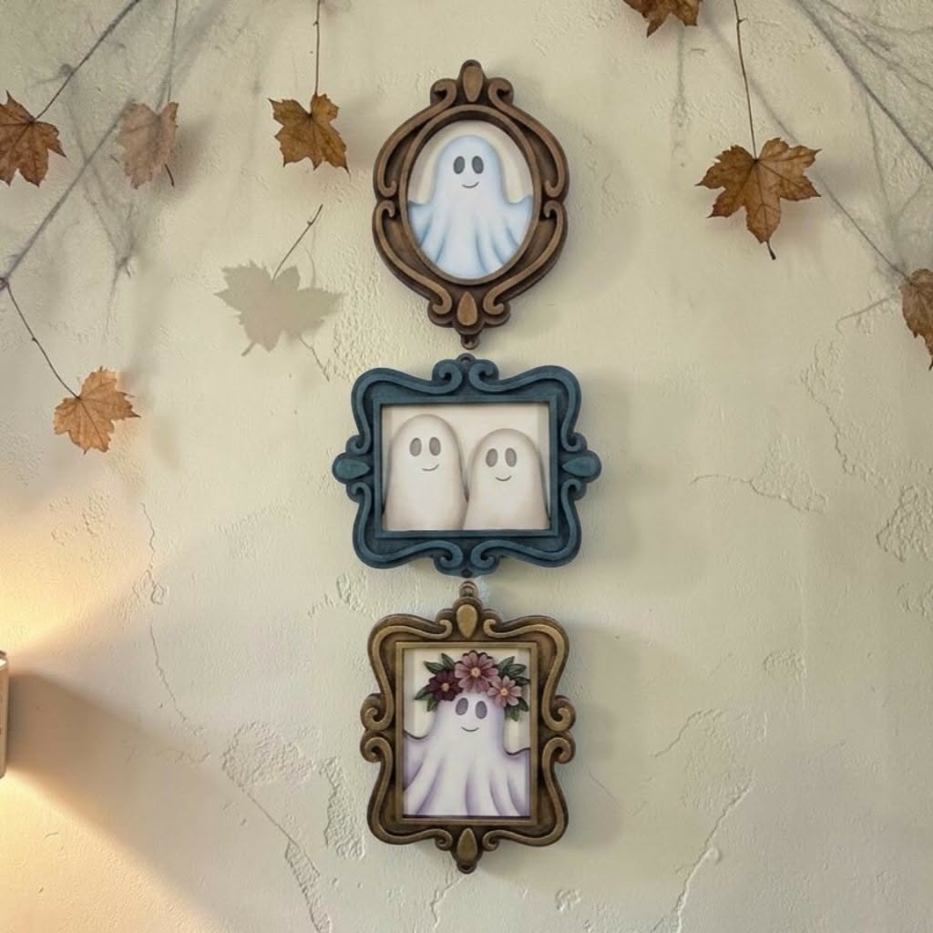 Mini Vintge Ghost Frames