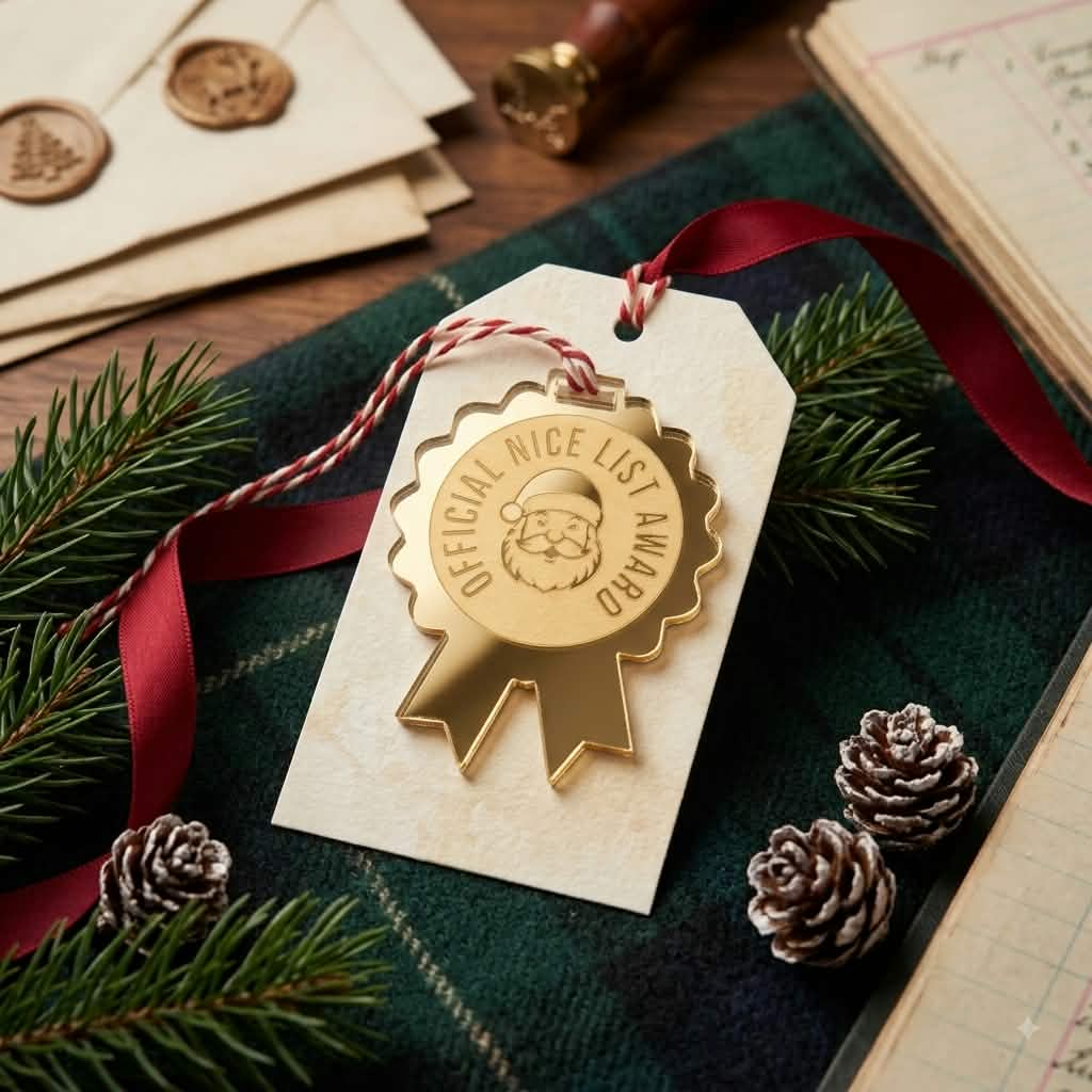 Official Nice List Award Frilly