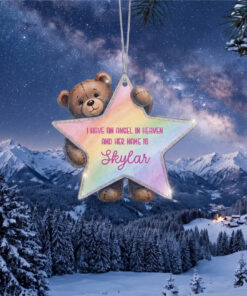 UV DTF – ME 054 Teddy Star bauble - Image 10