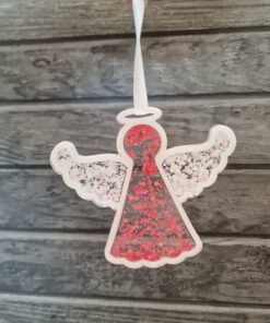 Bauble Shaker for liquid - Angel with wings