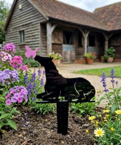 Alternative view of Grave marker - Sitting Horse with Butterfly