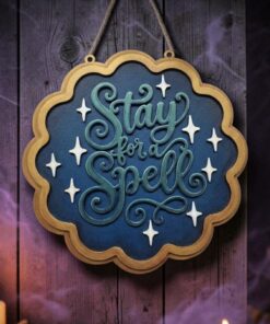 Stay for a spell 30cm frilly
