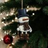 Tall Frosty Snowman 14cm