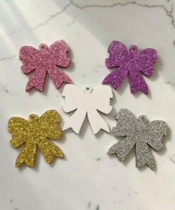 Alternative view of Hair Band Keyring - Bow
