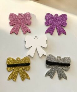Hair Band Keyring - Bow