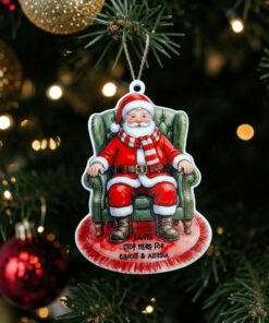 UV DTF – C 077 Santa on armchair