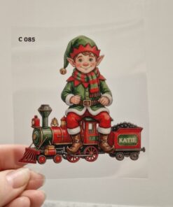 UV DTF – C 085 Elf on Train