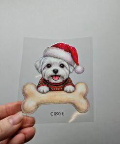 UV DTF – C 090 Dog and Bone - Image 11