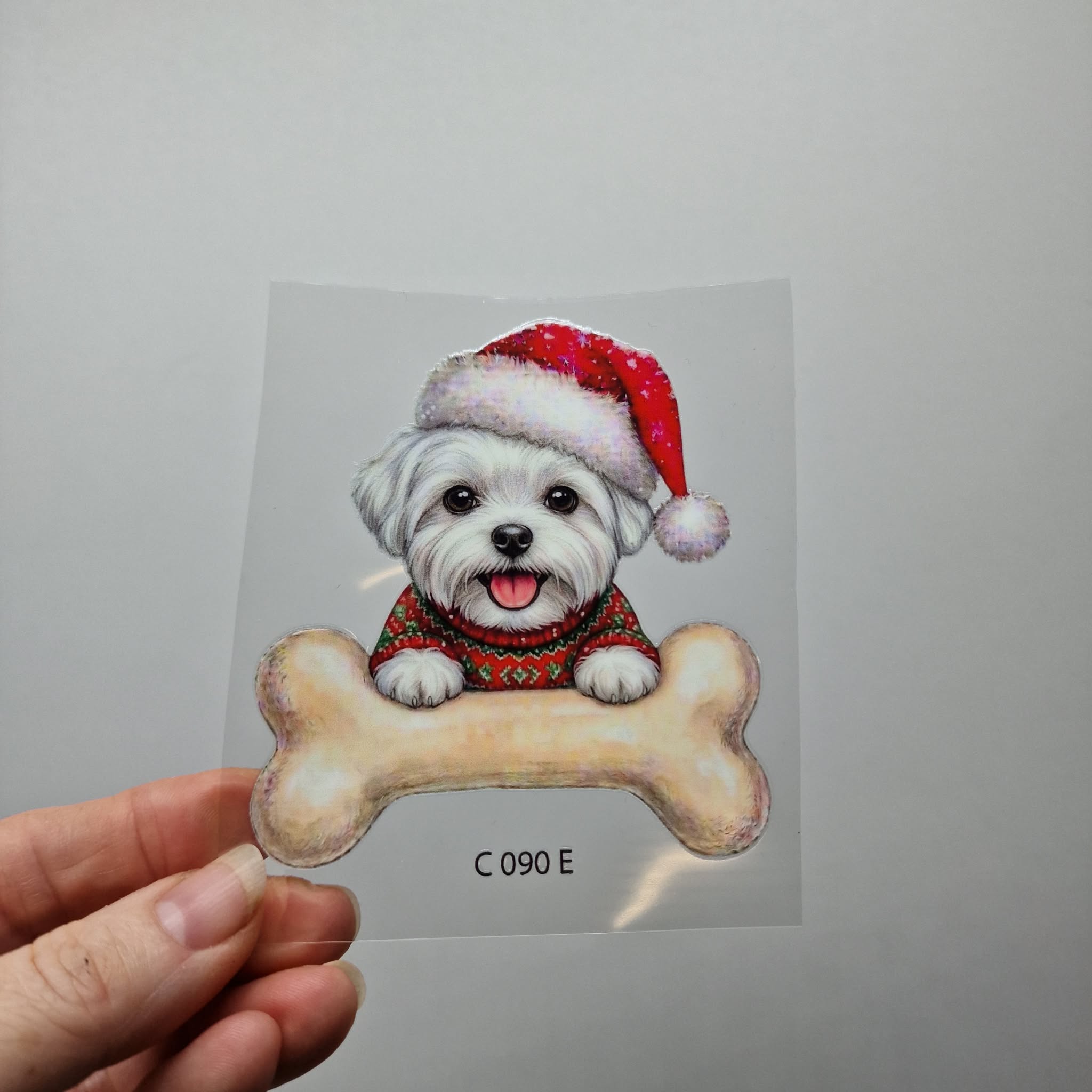 UV DTF – C 090 Dog and Bone - Image 11