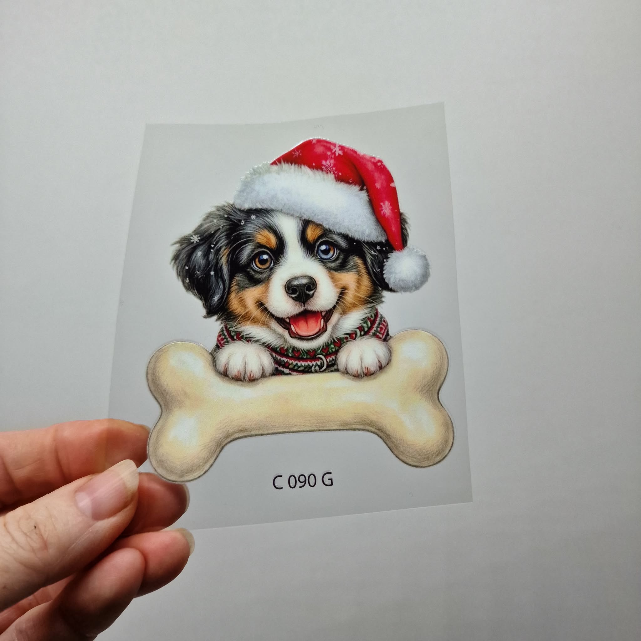 UV DTF – C 090 Dog and Bone - Image 15
