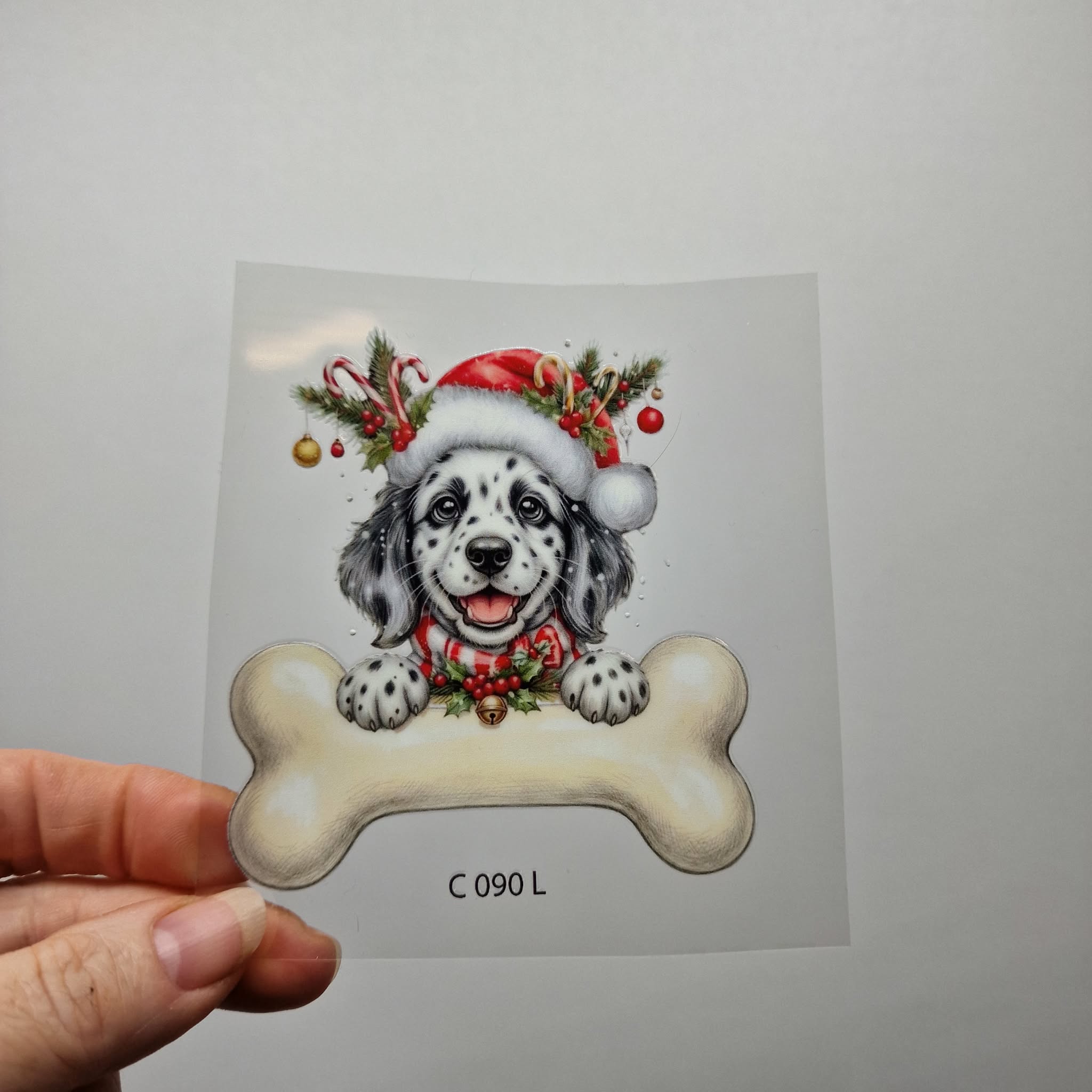 UV DTF – C 090 Dog and Bone - Image 25