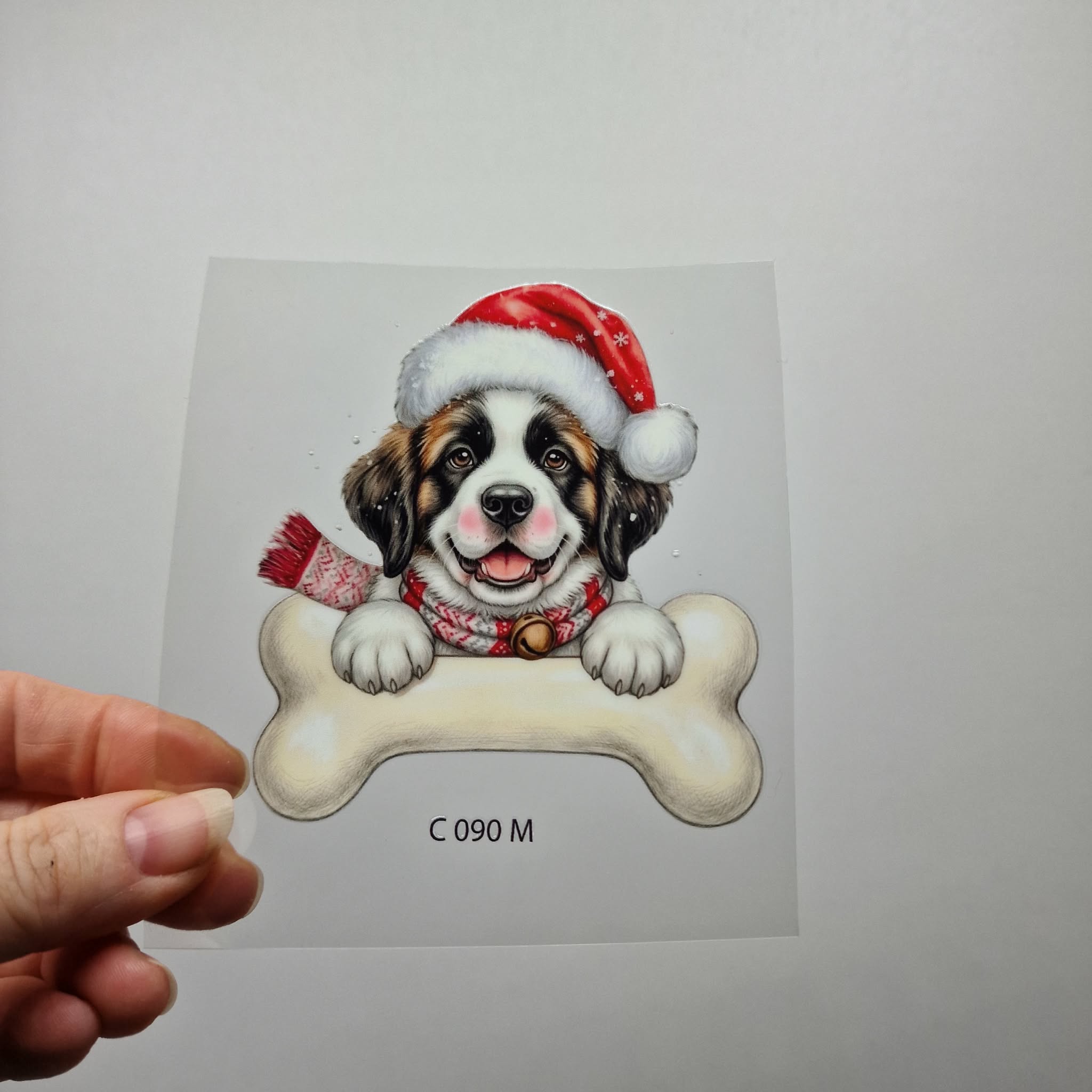 UV DTF – C 090 Dog and Bone - Image 27