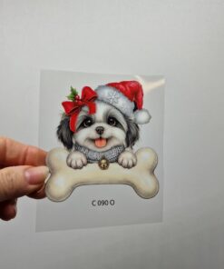 UV DTF – C 090 Dog and Bone - Image 31