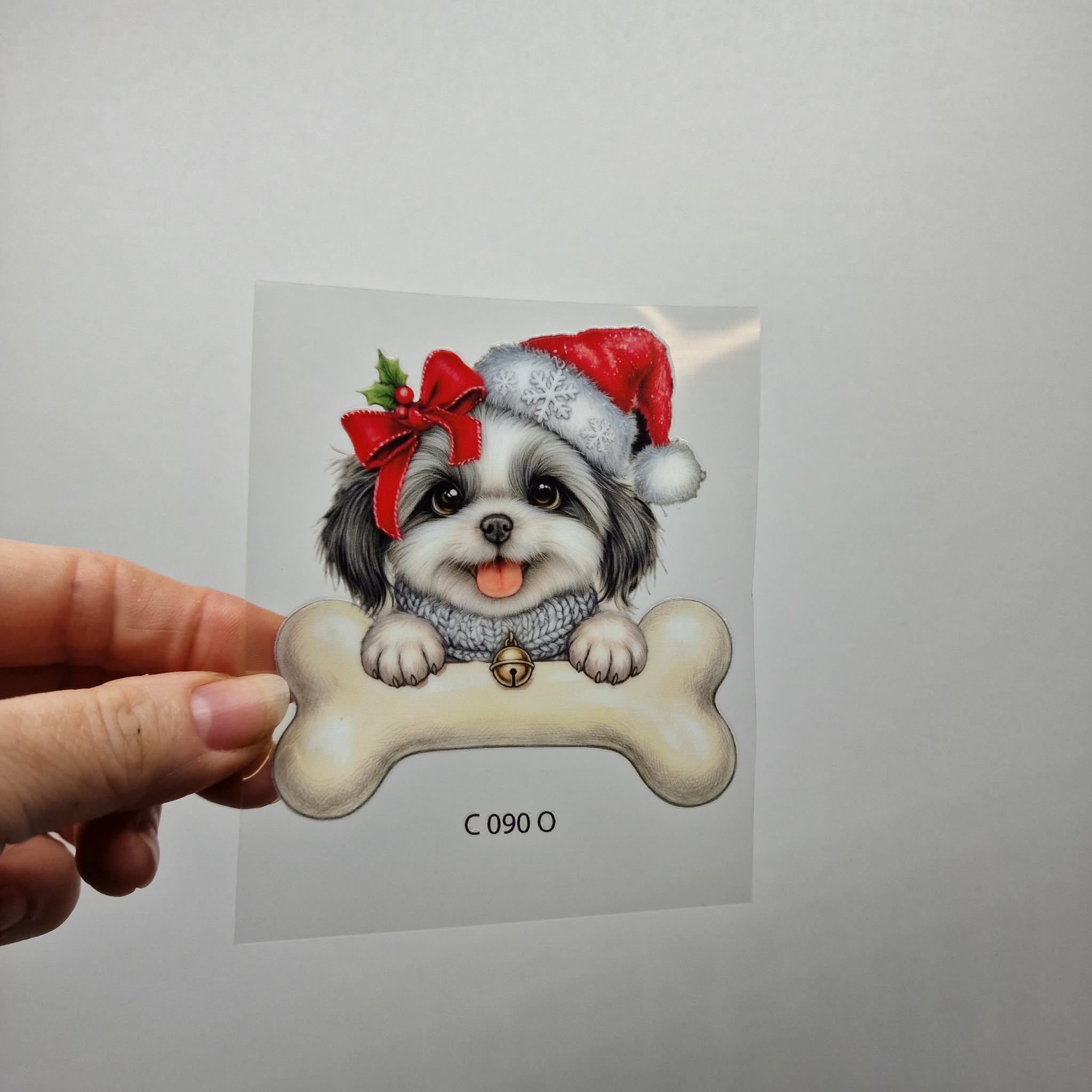 UV DTF – C 090 Dog and Bone - Image 31