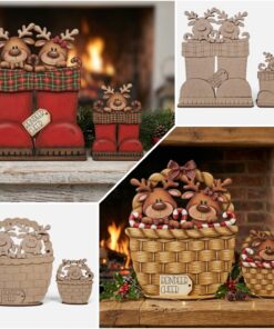 Crate Interchangeable - Candy Reindeer