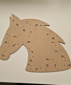 Horse head advent for pets